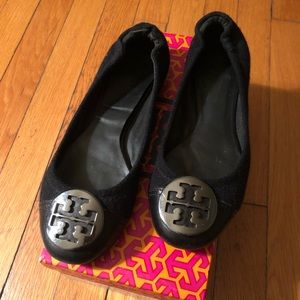 Tory Burch Ballet Flats in Black